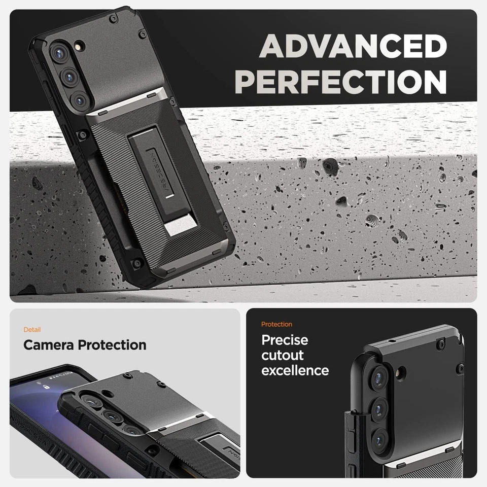 适用于 Galaxy S23 Ultra/Plus 保护壳 VRS® [Damda Glide Hybrid] 支架卡钱包 — 第 4/4 张图片