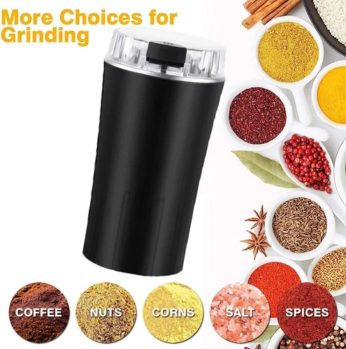 Electric Coffee Bean Grinder Nut Seed Herb Grind Spice Crusher Mill Blender New