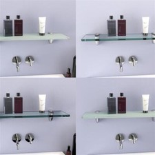 DURAFURN® Glasablage 8 mm ESG Glasregal | Badablage | Wandregal | Duschablage