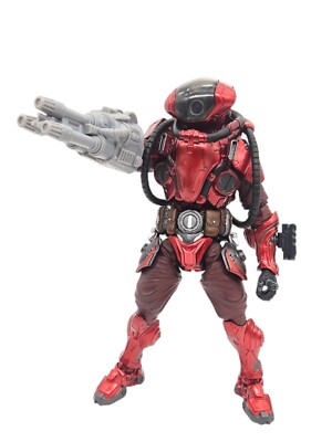 Custom 3d Tri-blaster Arm Attachment For Mythic/Cosmic Legions 1/12 Scale 
