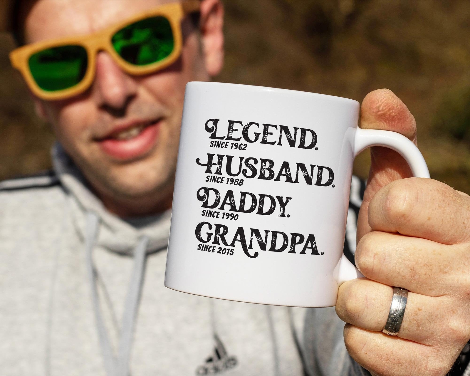 Legend Granddad Coffee Mug Or Teacup. The Perfect Gift To Capture The Life