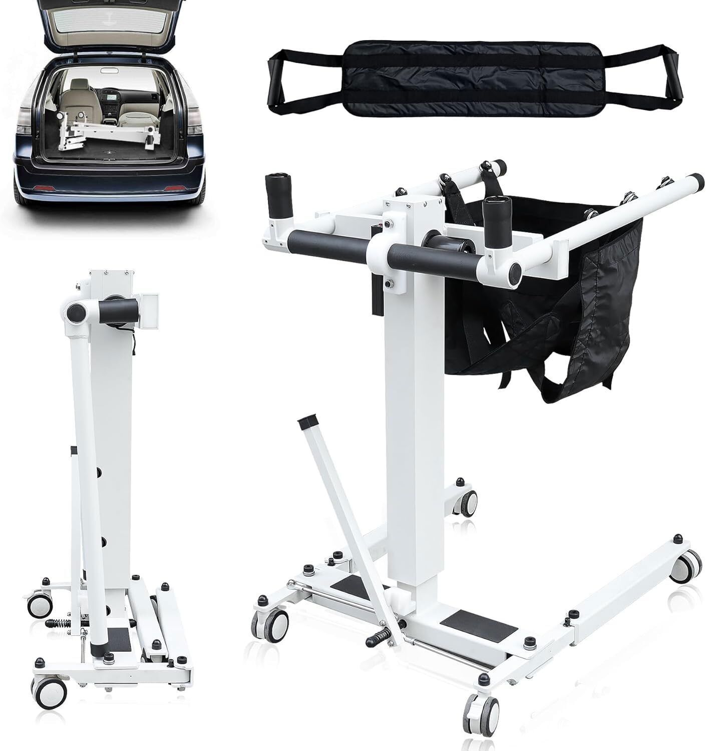 Electric Patient Lift Transfer Wheelchair to Car Transfer Devices for