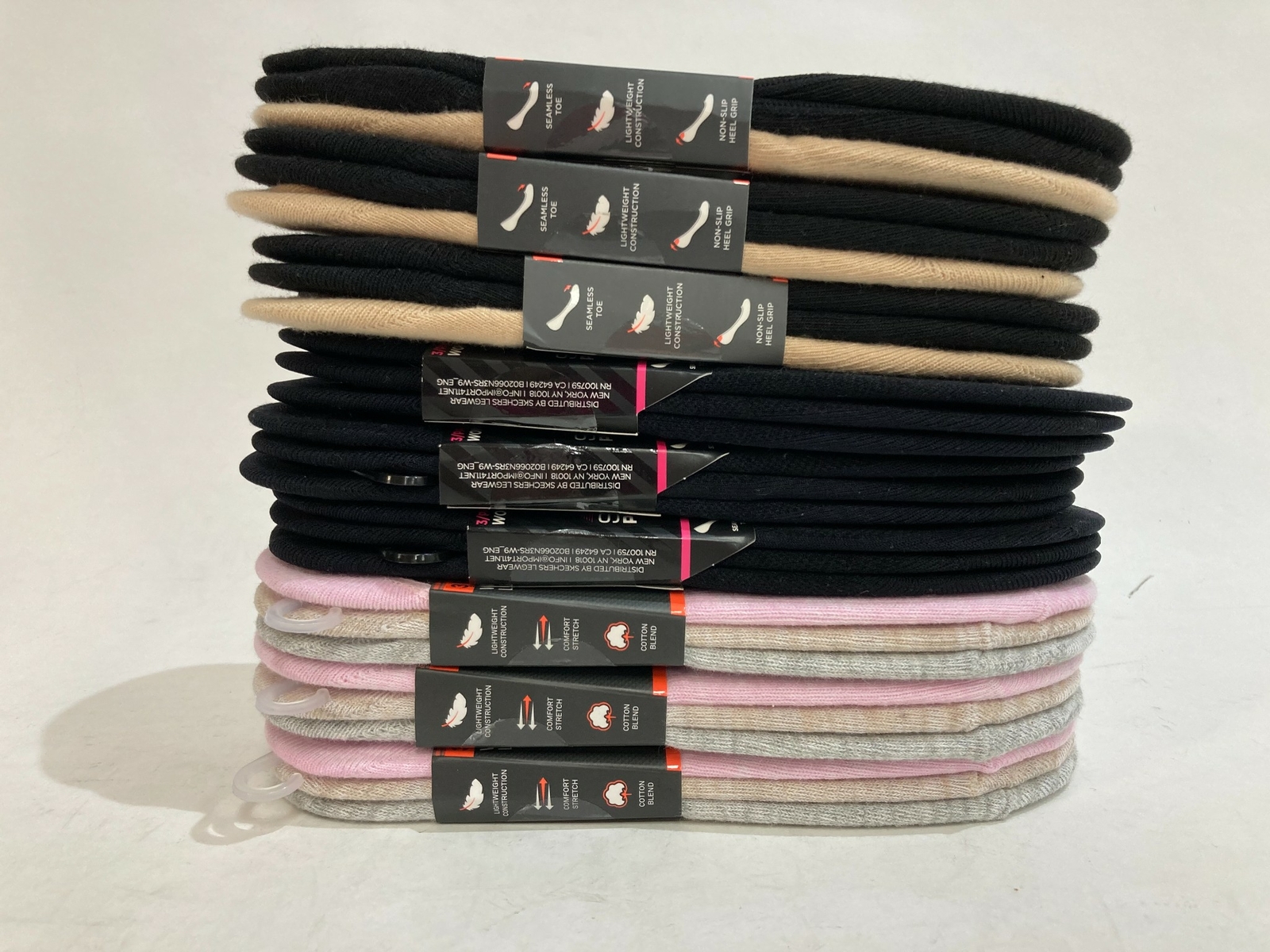 NEW Skechers Active Liner Socks 3 Pack - Size 9-11 Various colours Ladies  RRP$26 | eBay