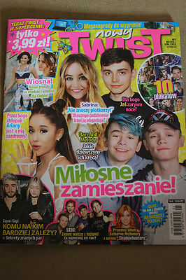 Neuer Twist 5/2016 Zayn Malik, Theo James, Shinee, Little Mix, Sofia Carson,