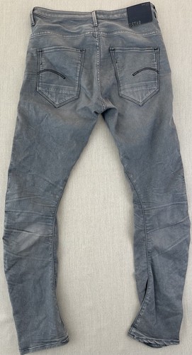 G-Star Raw GS01 Womens Size W28 L28 Arc 3D Tapered COJ Grey Pockets Regular Fit - Picture 7 of 11