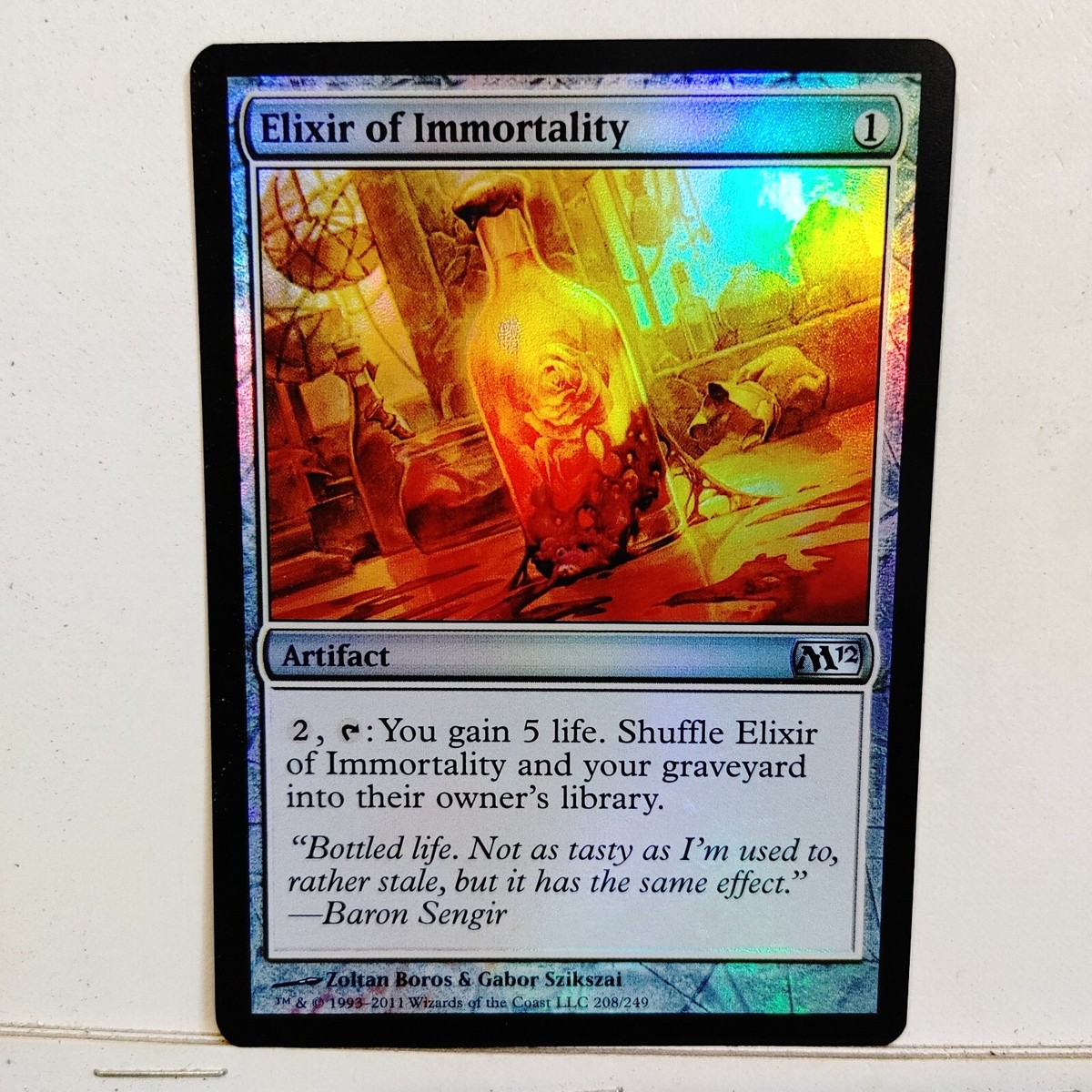 ELIXIR OF IMMORTALITY (FOIL) --- MTG -- MAGIC 2012 --- NM | eBay ELIXIR OF IMMORTALITY (FOIL) --- MTG -- MAGIC 2012 --- NM | eBay