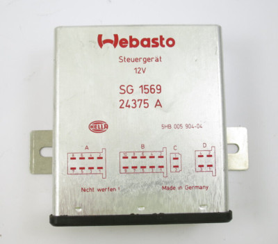 original 12V Webasto DW80 DW 80 Thermo 90 Steuergerät Hella SG1569 24375A