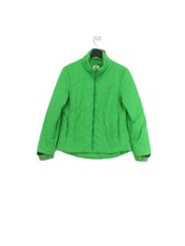 Lacoste Women's Coat Uk 10 Green 100% Polyester Quilted