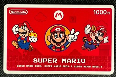 Mario Buy Nintendo Eshop Card Australia Super Mario Nintendo EShop