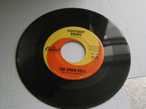 Z26 CAPITOL 5145 FUNK SOUL THE DREW-VELS DON CARON EVERYBODY KNOWS ITS MY TIME - Picture 7 of 10