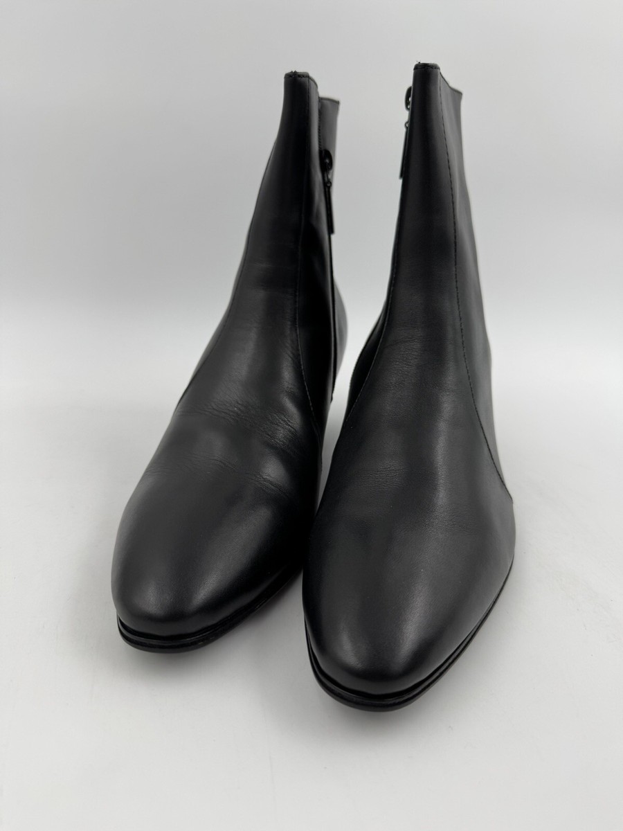 Dress Boot Men 10.5 Black Leather Chelsea Cowboy Ankle High Heel Boots CD-JY046 Amazon.com | COWSDELLA Dress Boot for Men Fashion Casual  main image 4