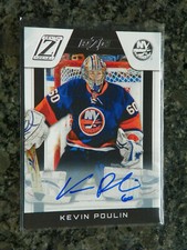 10/11 PANINI ZENITH KEVIN POULIN ROOKIE AUTO SIGNATURE SP 70/999 RC #198