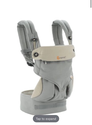 ERGObaby Four Position 360 Carrier in Grey EUC