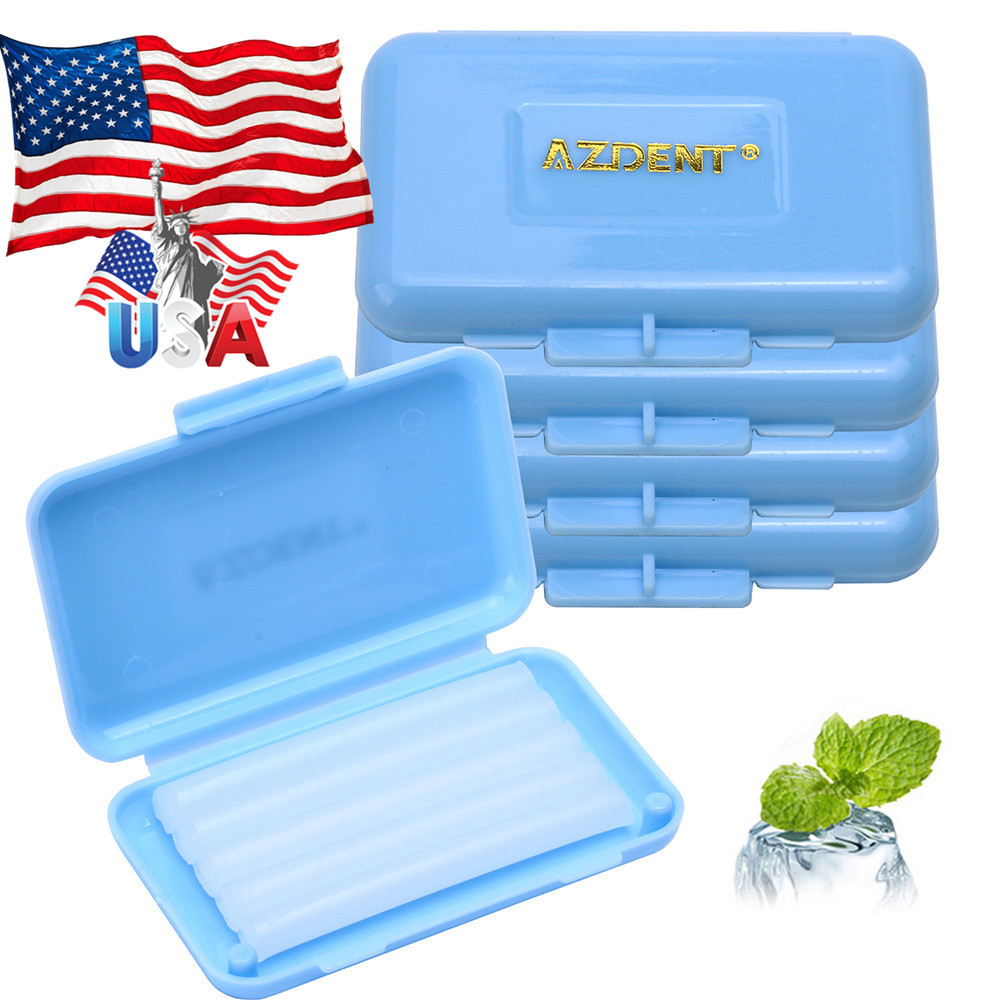 10X AZDENT Dental Orthodontic Wax Mint Scent for Bracket Brace Gum