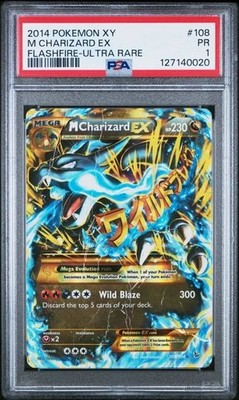 M Charizard EX (X) (Secret) 108/106 Flashfire Holo for sale online