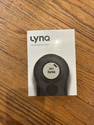 4352) LynQ The People Compass -GRAY  Outdoor Camping GPS Location Device