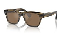 NEW Oliver Peoples Sunglasses 0OV5524SU 1719G8 Olive Smoke/Cognac Mirror Size 52