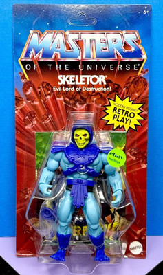 MOTU Skeletor Masters Of The Universe Origins 2021 Retro Closed Mouth Version
