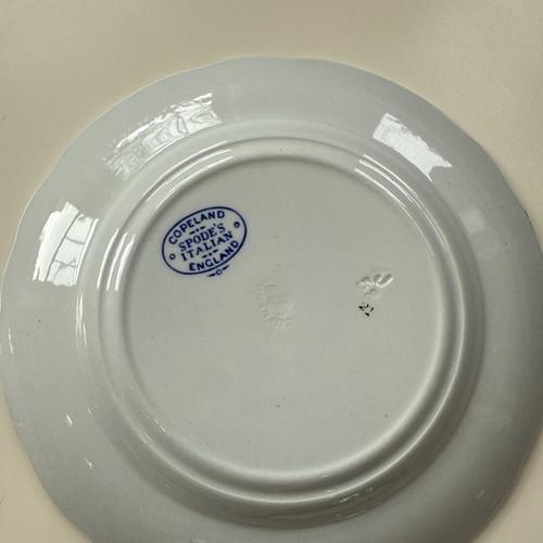 Set Of 6 Spode Blue Italian Bread Plates, Made In England EUC Barely Used - Picture 14 of 15