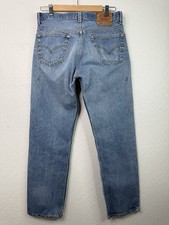 Vintage Levis 501xx Jeans Mens 34x33 32x30 Blue Denim Button Fly Made in USA