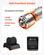 Rock Tumbler, 1 lb Rock Polishing Machine, Quiet Operation