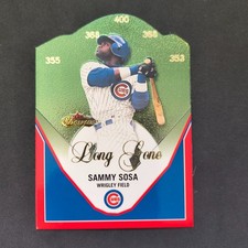 2000 Fleer Showcase #1LG Sammy Sosa Long Gone