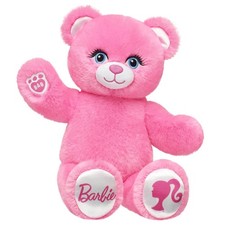 2023 Build-A-Bear Workshop Barbie Movie Plush Bear BAB Pink