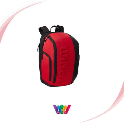 WILSON Super Tour Rucksack Clash V2.0 schwarz/rot WR8016601