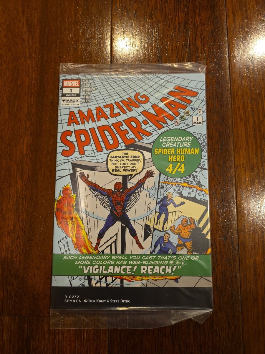 Amazing spider-man Comic Book, Magic The Gathering Variant From