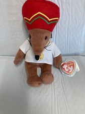 Ty Beanie Baby Rastamouse The Mouse 9" UK Exc. New MWMT's