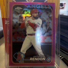 2024 Topps Chrome Pink Refractors #61 Anthony Rendon