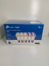 TP-Link - Tapo A19 Wi-Fi Smart LED Bulb 5-Pack - Multicolor
