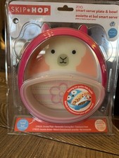 Skip Hop Non Slip Plate  Bowl Training Set - Llama