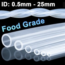 Peristaltic Pump Clear Silicone Tube Food Grade ID 0.5mm-25mm Soft Hose Pipe