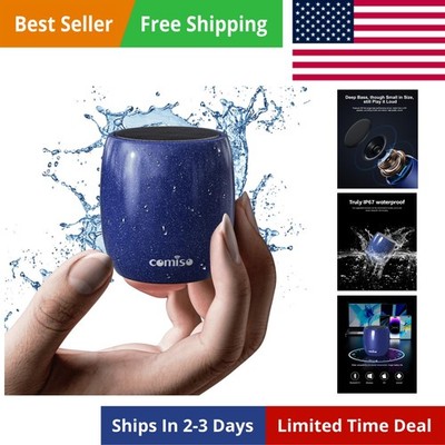 Small Speaker, Bluetooth Speaker with 360°HD Stereo Sound and Robust Bass, Mi...