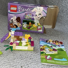 LEGO FRIENDS: Bunny & Babies (41087)  47 pieces Complete Set Amazing WOW