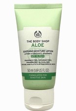The Body Shop Aloe Soothing Moisture Lotion Cream SPF 15 50ml For Sensitive Skin