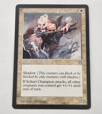 MTG Soltari Champion Stronghold Rare Magic The Gathering MP