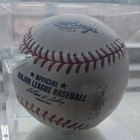 Hillary Clinton Autographed Official  Major League Baseball  JSA Sticker — photo 4