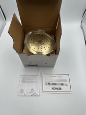 Kohler Forte Showerhead Tub Single-Function in Brushed Brass REC10282-G-2MB NIB