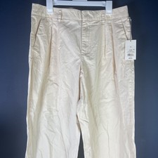 A New Day Women's High Rise Regular Fit Pleat-Front Lightweight Pants Size 12