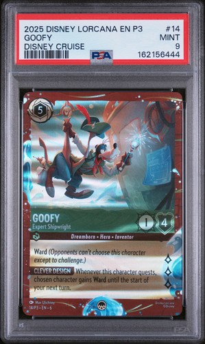 Goofy - Expert Shipwright graded PSA 9 for sale on eBay