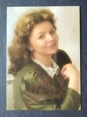 18214 Elfi Graf Autograph Card Original Signed