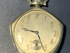 Vintage Gruen Verithin Pentagon G. F.  pocket watch 17j, Adj Temp.1919, #528591