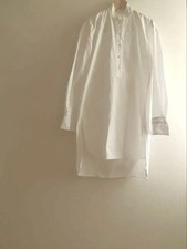 Used Hannoh Wessel Tunic Cotton Dress Size 38 White
