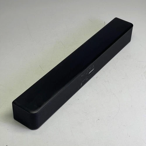 BOSE Solo 5 TV Sound System 21.5”x3”x2.5” Black 418775 (New, Small Scuffs)