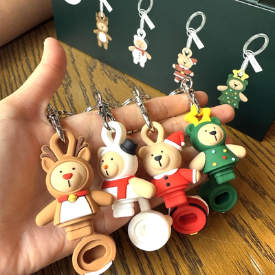 Starbucks Christmas 2025 Thailand Limited Bearista Keychain Blind