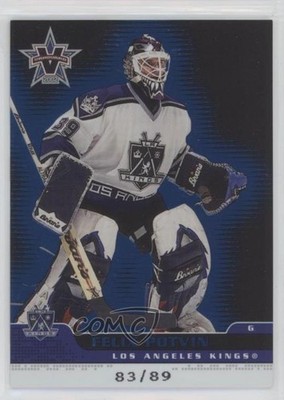 2001-02 Pacific Vanguard Blue 83/89 Felix Potvin #46 1o3