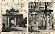 Postcard Heidelberg am Neckar, Carlstor, Elisabeth Gate, architecture - 4894293