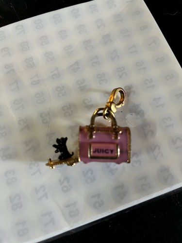 Juicy Couture Dog Carrier Charm Pink, Scotty